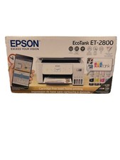 Epson EcoTank ET-2800 Color Inkjet All-In-One Printer - White *Brand New*