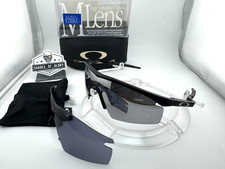 OAKLEY M FRAME STRIKE GEN 2 BLACK W/ BLACK IRIDIUM  GREY LENSES SUNGLASSES RARE