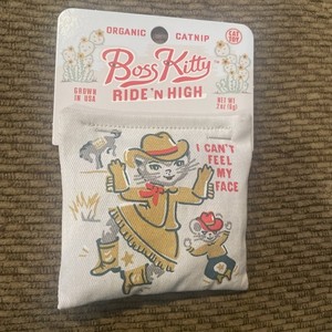Blue Q Boss Kitty Catnip Toy