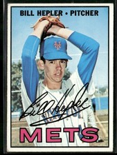 1967 Topps #144 Bill Hepler VG