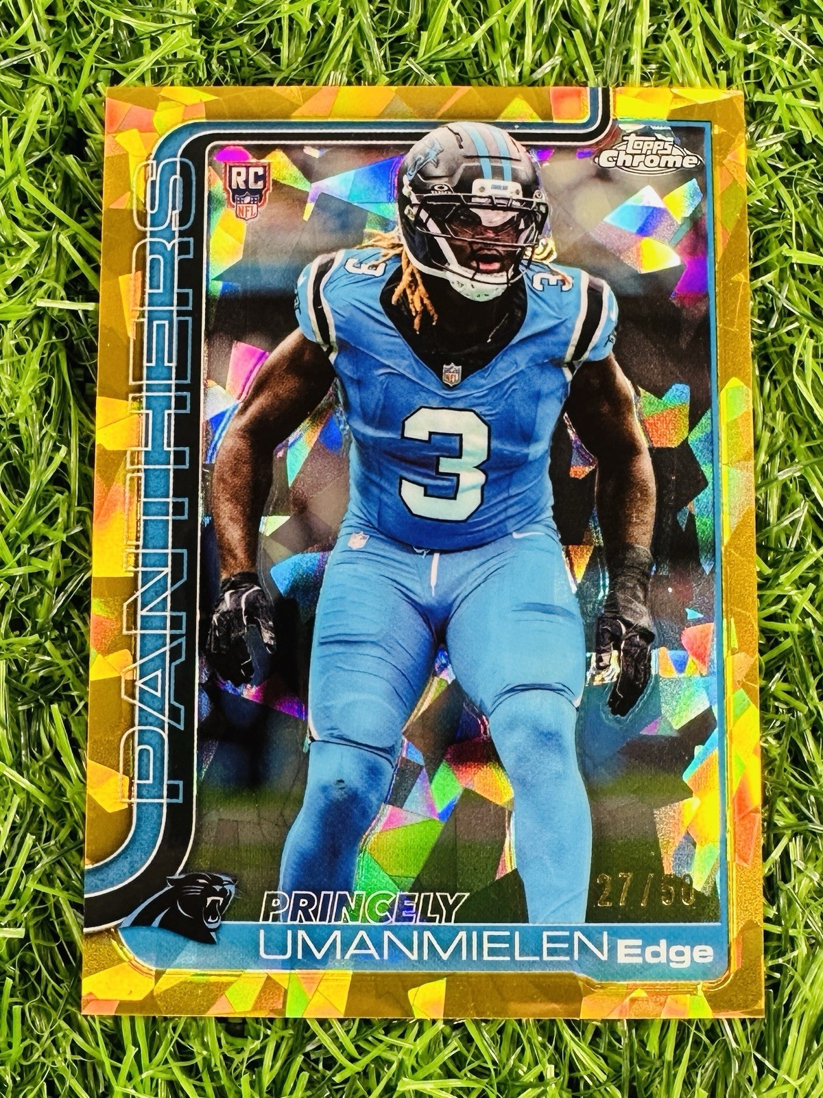Princely Umanmielen Topps Chrome Sapphire Edition #377 Gold