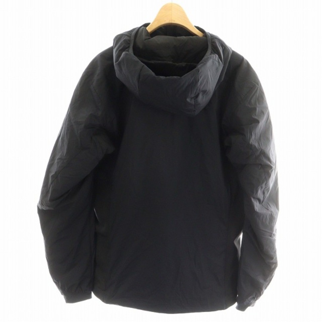 Arc'teryx Atom Hoody giubbotto battuta nylon cappuccio pile logo S nero usato835