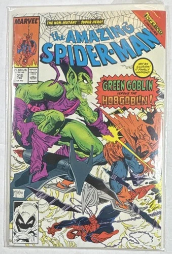 Marvel Comics The Amazing Spider-Man #312 1989 Green Goblin vs Hobgoblin