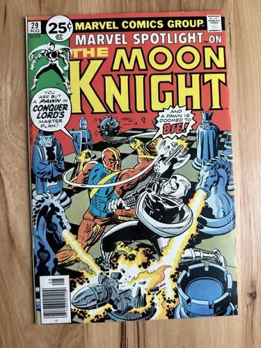 MARVEL SPOTLIGHT#29 Marvel 1976 2nd MOON KNIGHT!