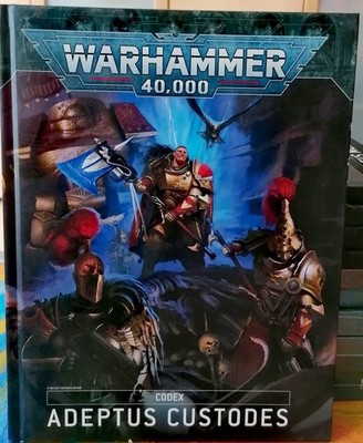 Warhammer 40.000 Codex Adeptus Custodes Deutsch   Herstellernr. 04 03 01 08 016