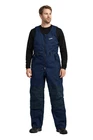 Musto Yachting Salopette Vintage Men M Blue Fleece Lined Full Zip Bib Overalls