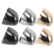 3Pairs High Heel Shoe Tip Covers Metal Protectors for Pointed Toe Shoes Elegant