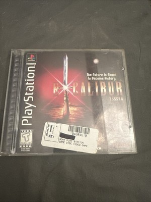 Excalibur 2555 AD Sony PlayStation 1 PS1 Complete CIB 