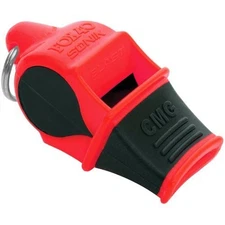Fox 40 Pearl Sonik Blast Cmg Whistle Red Black Loud Pitch 120 Db Carry Distance