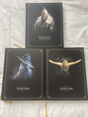 Elden Ring Books of Knowledge Volume 1,2,3 FromSoftware with Posters