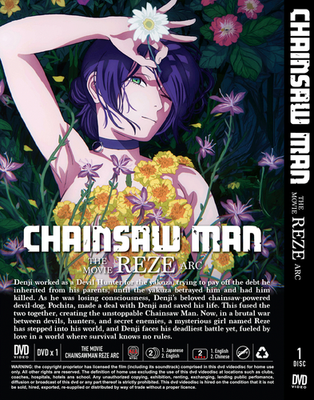 ANIME DVD CHAINSAW MAN THE MOVIE: REZE ARC ENGLISH DUBBED~REGION