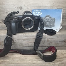 Untested Canon EOS 650 35mm SLR Film Camera with Manual And No Lens