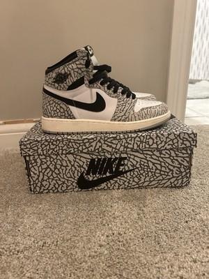 Jordan Air Jordan 1 Retro OG High White Cement Elephant Print High