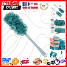 Back Scrubber for Shower, Loofah Long Handle Bath Body Brush, Soft Nylon Mesh...