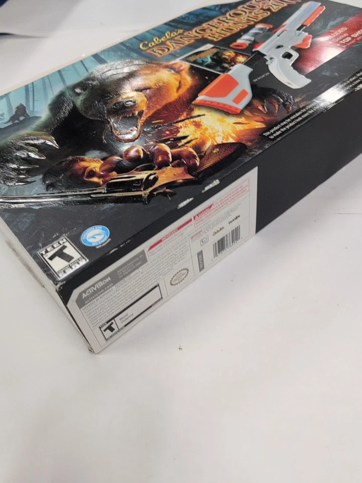 Wii Cabelas Dangerous Hunts 2011 Top Shot Elite New In Box - Image 4 of 4
