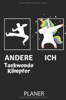 Andere Taekwondo KÄMpfer ICH Planer: A5 Monatsplaner FüR Training Und