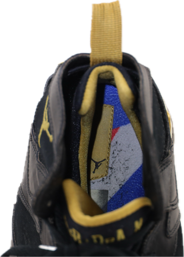 Nike Air Jordan VII 2012 7 retro GMP paquete Golden Moments talla 10,5 - 304775-030 - - Imagen 7 de 11