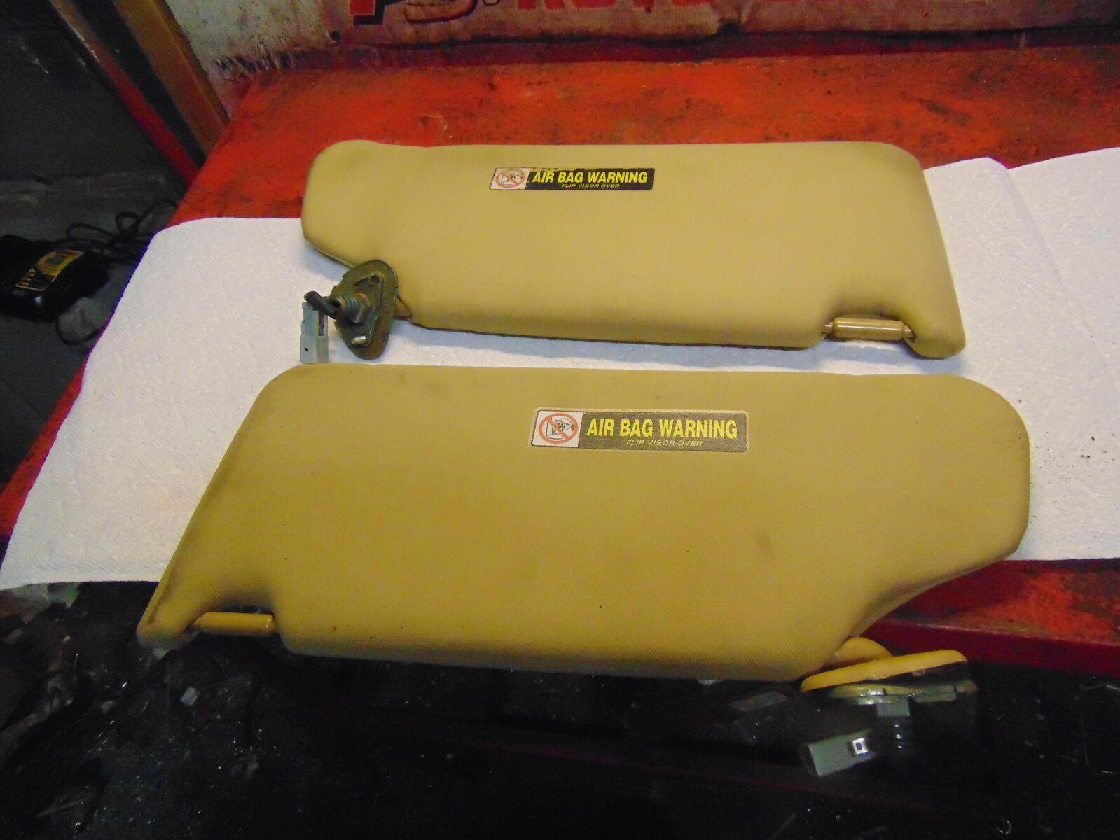 08 07 06 05 04 Acura TL oem right & left sunvisor sun visor set pair eBay