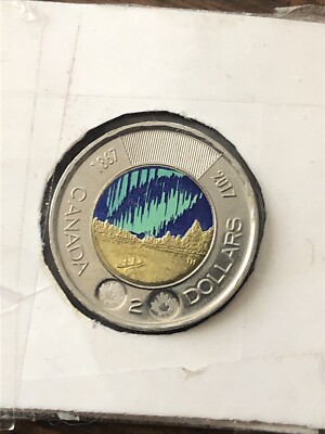 RARE Error SNOW ON TREES Canada 2017 Glow in The Dark Toonie | eBay