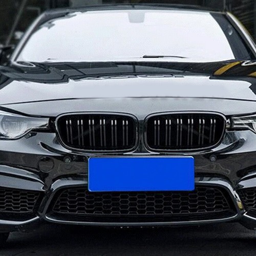 Gloss Black Front Grille Replacement KP Fit for BMW 3-Series F30 Sedan 2012-2019 - Picture 4 of 9