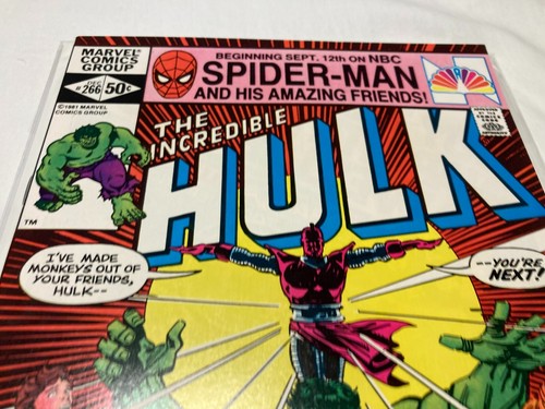 Incredible Hulk 266 NM- 9.2 Bronze Age 1981 - Bild 3 von 17