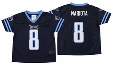Outerstuff NFL Youth Tennessee Titans Marcus Mariota #8 Player Jersey