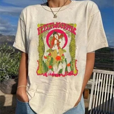 Fleetwood Mac Tour Merchandise Cotton Unisex Tshirt Reprint S-5XL KH4817