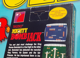 Mighty Bomb Jack Nintendo Nes Completo NTSC-USA  Completo