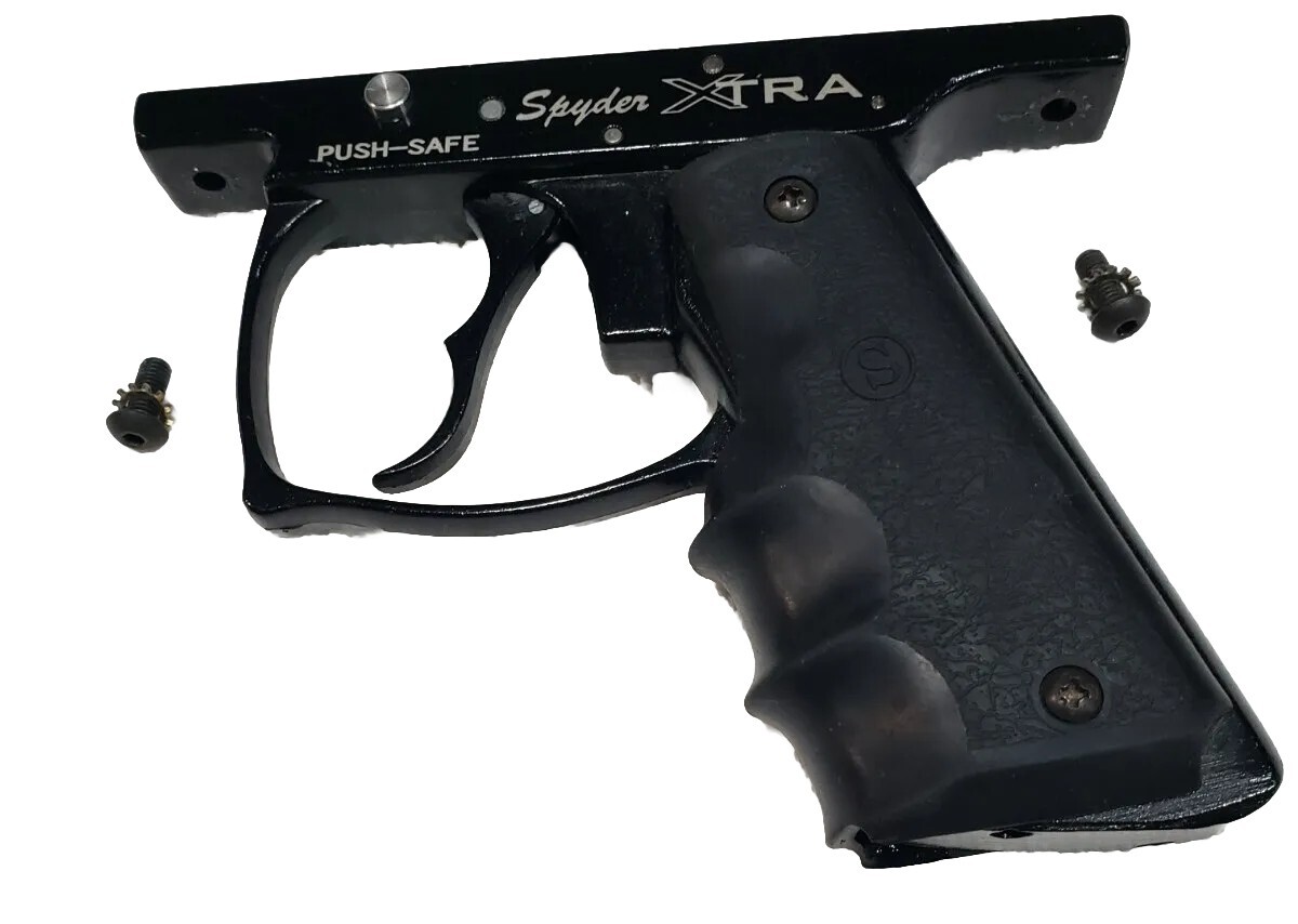 Super Clean Spyder Xtra Paintball Gun Mechanical Trigger grip