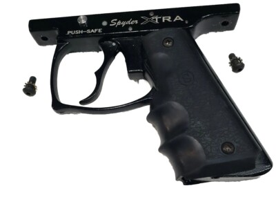 Super Clean Spyder Xtra Paintball Gun Mechanical Trigger grip frame & screws
