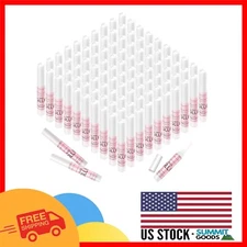 Professional Nail Glue Pack of 100 - Fast Drying and Safe Adhesive for Nail Art