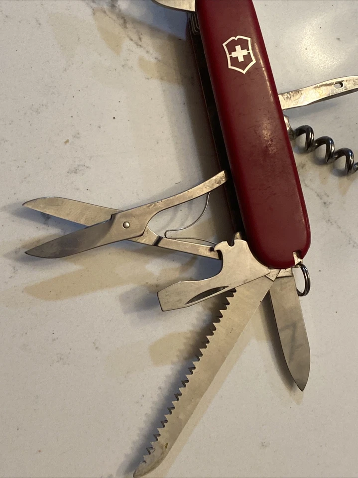 VINTAGE VICTORINOX SWISS ARMY KNIFE Victoria OFFICIER OFFICER SUISSE ROSTFREI - Image 4 of 4