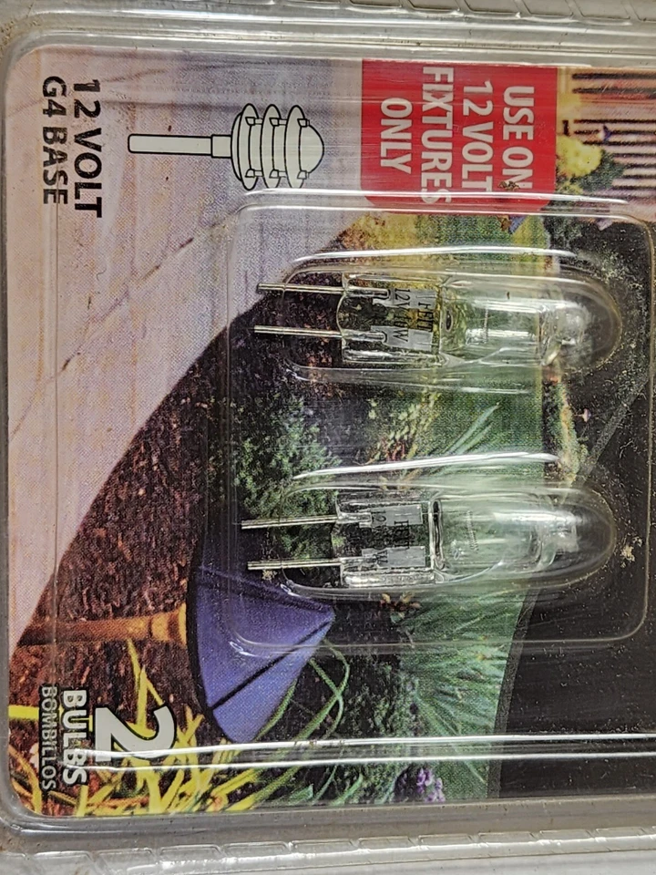 2 Feit Electric 10-Watt / 12-Volt Old Style G4 Bi-Pin Landscape Light Bulbs NEW - Image 2 of 4