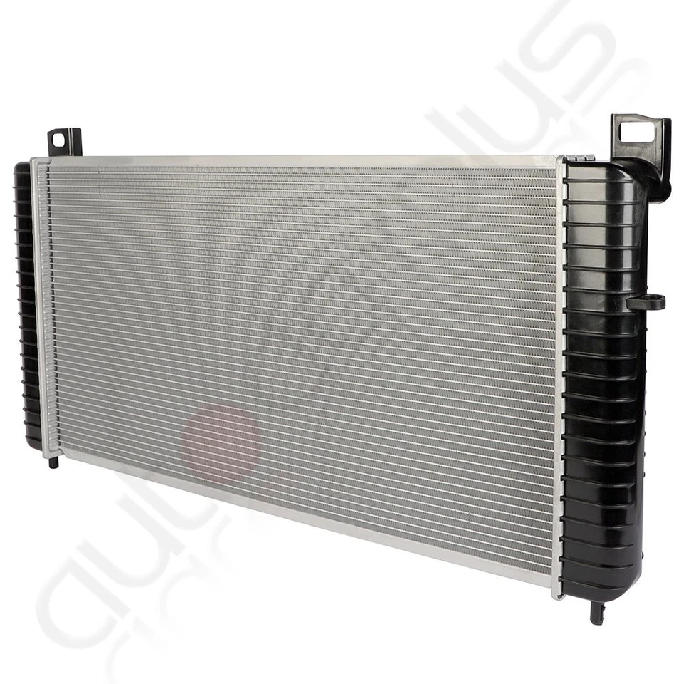 Aluminum Radiator Fits 01-10 Chevrolet Silverado 2500 HD 6.0L Silver Crossflow - Изображение 3 из 4