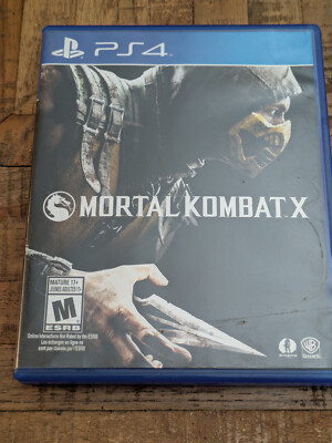 Mortal Kombat X PS4 PlayStation 4 - Complete CIB