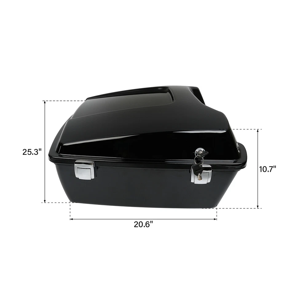 Pestillo de maletero picado de 10,7" apto para Harley Touring Road Electra Glide 97-13 Foto 3 de 4