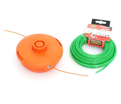 Fadenkopf Mähkopf Easy Load Motorsense Freischneider + 15m Mähfaden 3mm