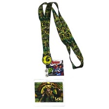 Marvel Avengers Loki Lanyard With Retractable Card Holder