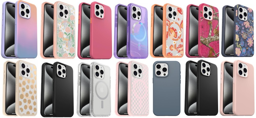 OtterBox iPhone 15 Pro Max Symmetry + Case Snaps to MagSafe