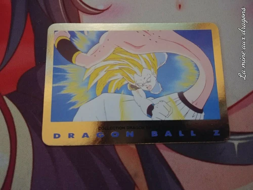 Carte Dragon Ball Z Serie Part 3 n° 23 card DBZ dorée gold Panini Gotenks buu