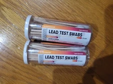 LOT OF 2 Lead Test Swabs 30 count for Wood-Vinyl-Plastic-Drywall & Plast