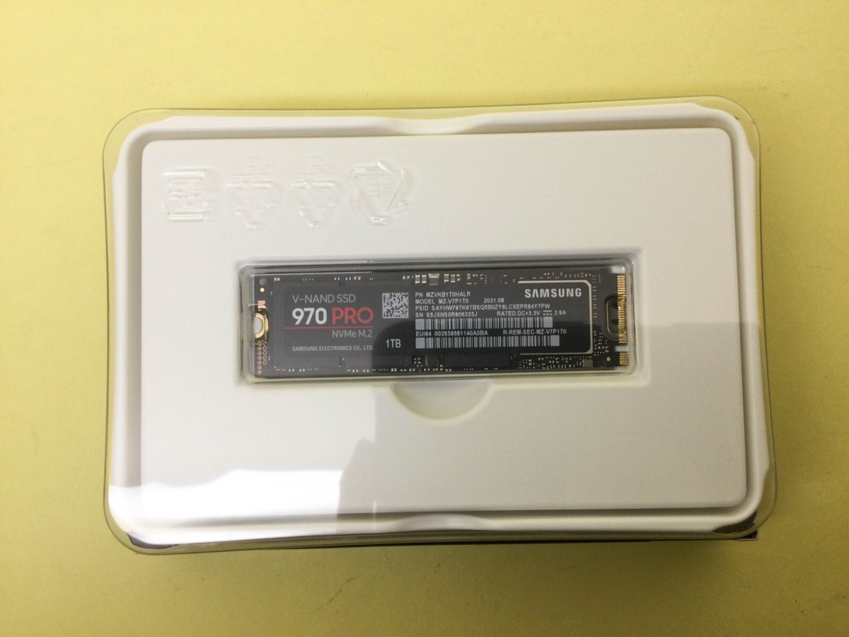 Samsung 970 PRO 1TB M.2 2280 PCIe NVMe Internal SSD MZ-V7P1T0 New