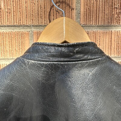 Vintage Schott Perfecto Police/ Cafe Racer Jacket Made In