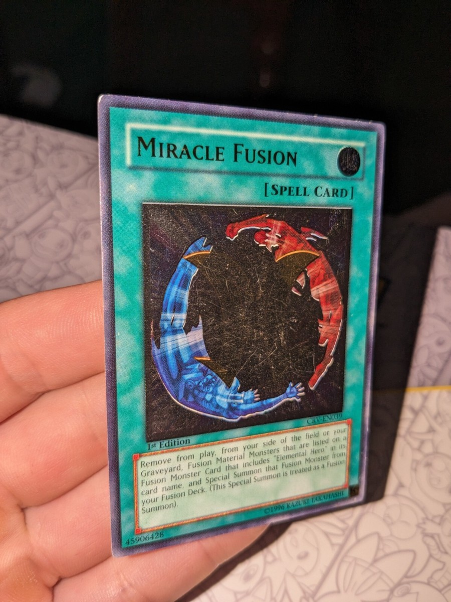 Yu-Gi-Oh! TCG Miracle Fusion CRV-EN039 Ultimate 1st LP | eBay