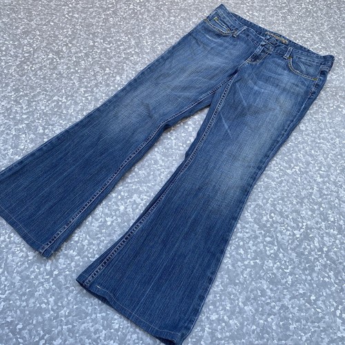 Fit Light Denim Jeans Size:10 Reg 