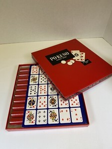 60 S Vintage Set Po Ke No Pokeno Poker Keno Board Game 12 Cards For Play Ebay