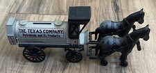 Texaco 1991 ERTL - 1900 Horse Tanker Coin Bank - 8 Series Diecast