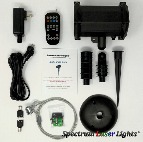 Spectrum Laser SL-47 White Laser Light Full 7 Color Spectrum Bluetooth Speaker - Picture 7 of 8