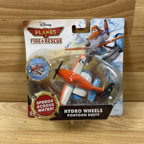 Disney Planes Fire & Rescue Hydro Wheels Pontoon Dusty Toy 0910G1 HT - NIP - Picture 1 of 9