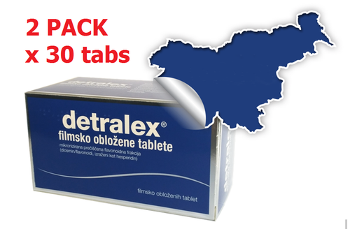 Daflon  Detralex 1000mg - 60Tab - Varicose Tired Swollen Heavy legs Hemorrhoids